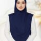 INARA KNITTED 18 NAVY BLUE