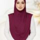 INARA KNITTED 21 RASPBERRY