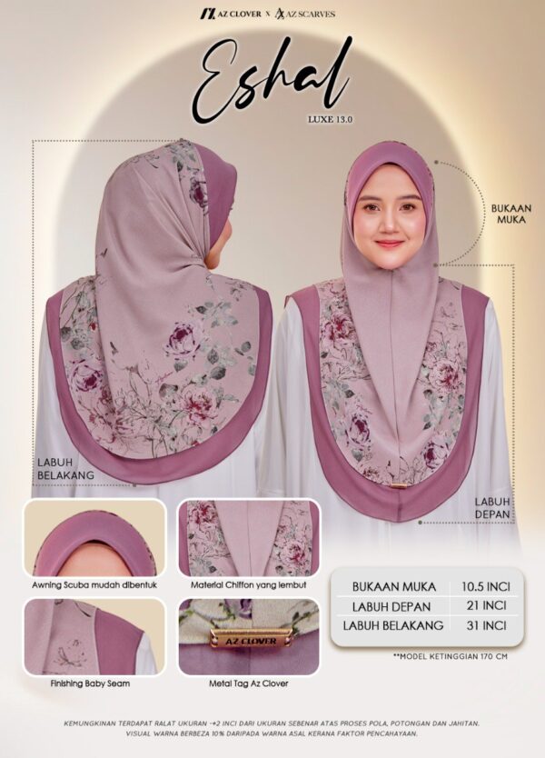 UKURAN SAIZ ESHL13.0 UKURAN SAIZ ESHL13.0