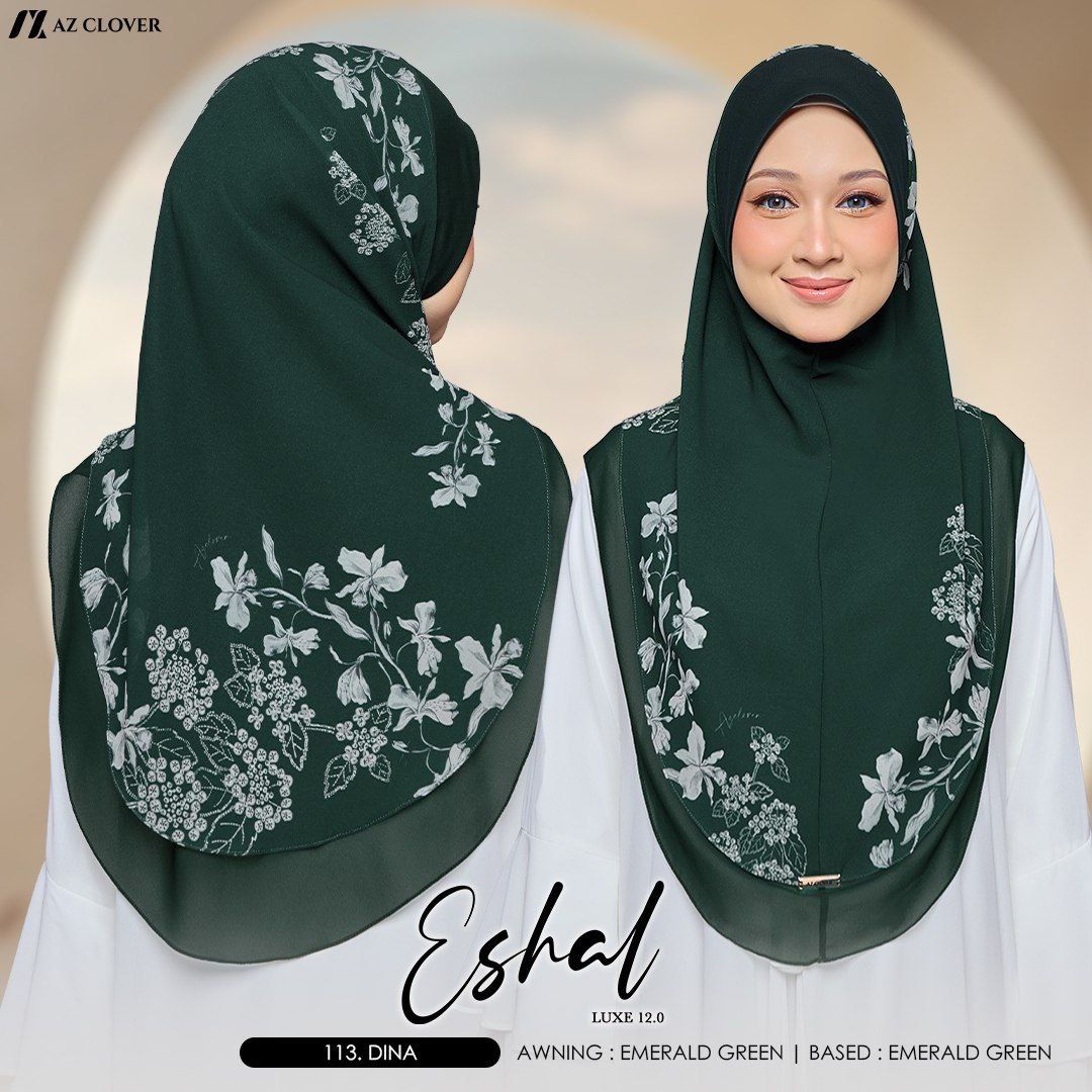 TUDUNG SARUNG ESHAL 12.0 - 113 DINA