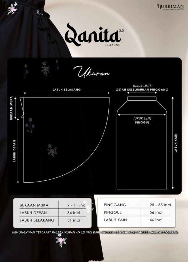 QANITA 3 UKURAN QANITA 3 UKURAN