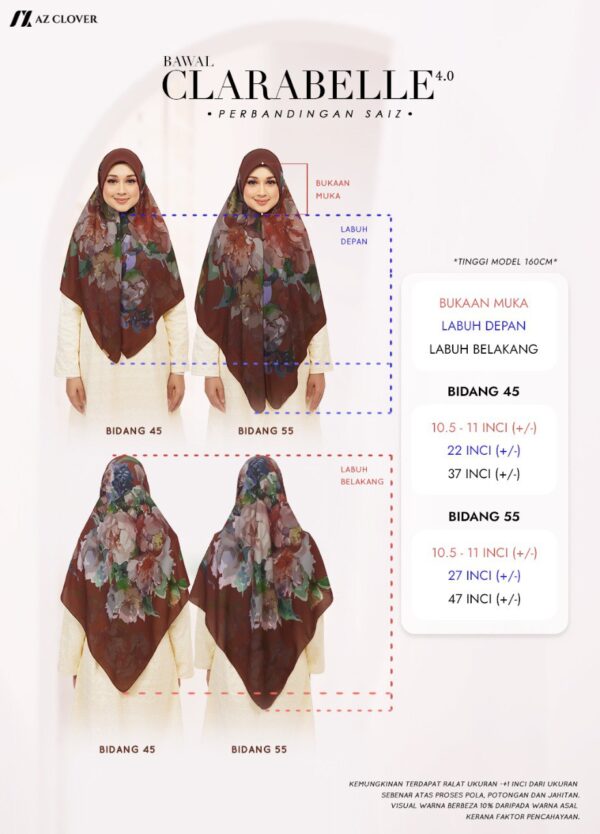 CLARA SIZING CLARA SIZING