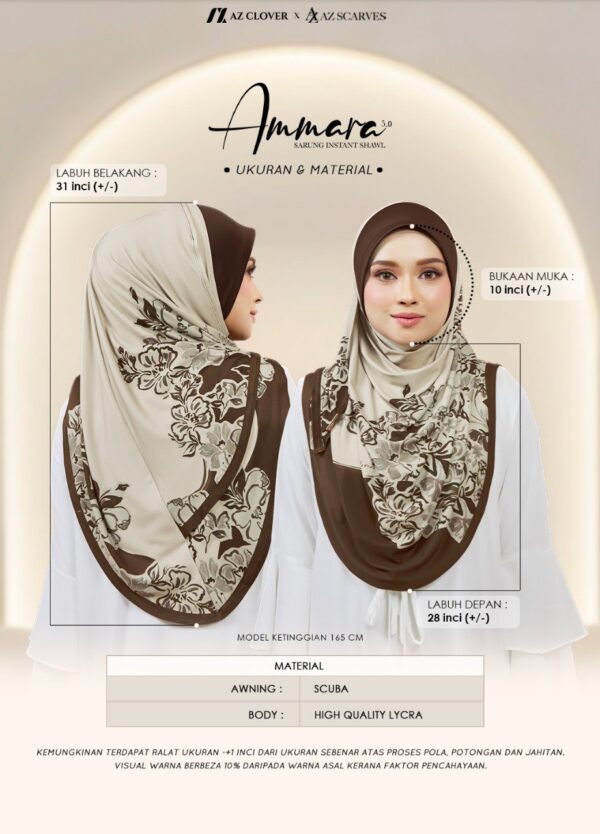 SIZE MATERIAL SIZE MATERIAL