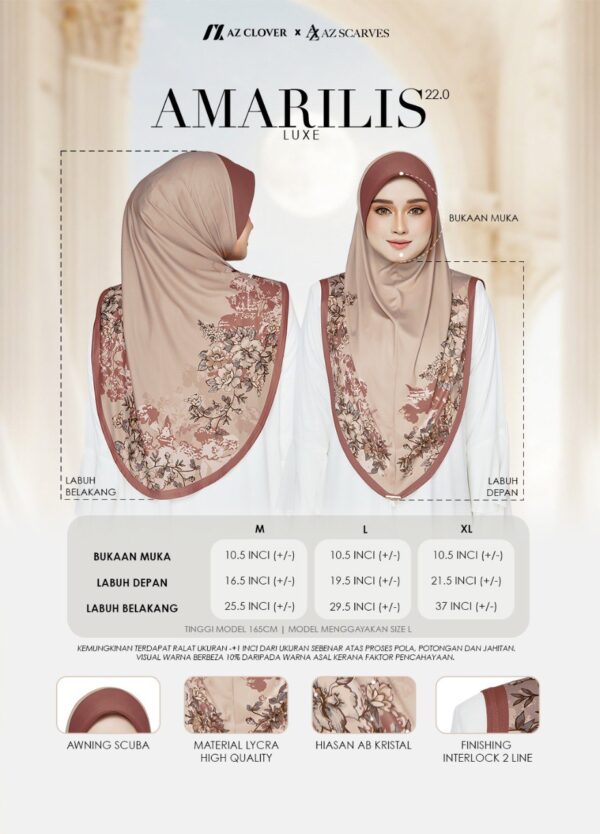 UKURAN AMRL22.0 UKURAN AMRL22.0