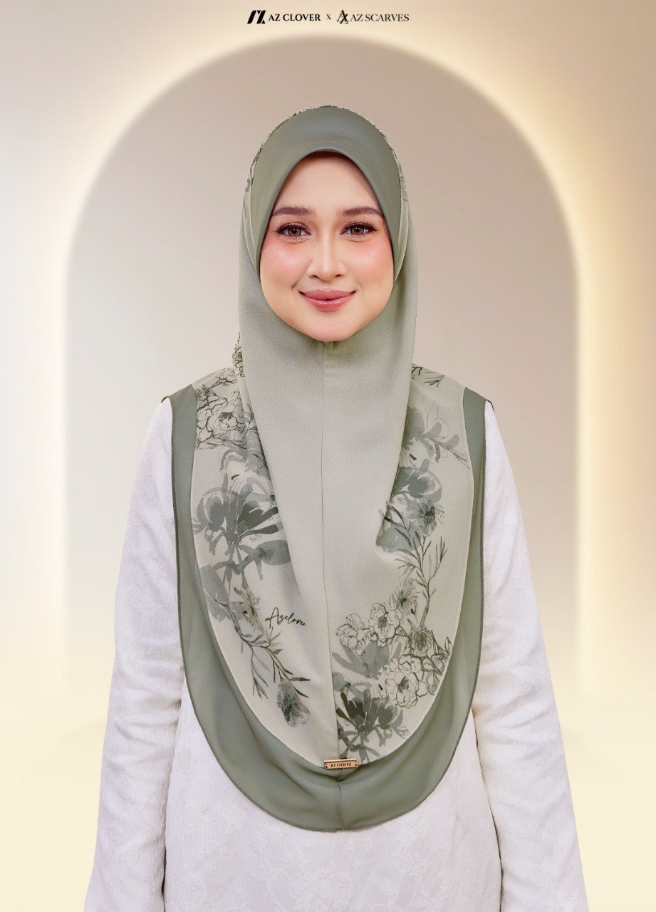 TUDUNG SARUNG ESHAL 13.0 - 123 PISTACHIO