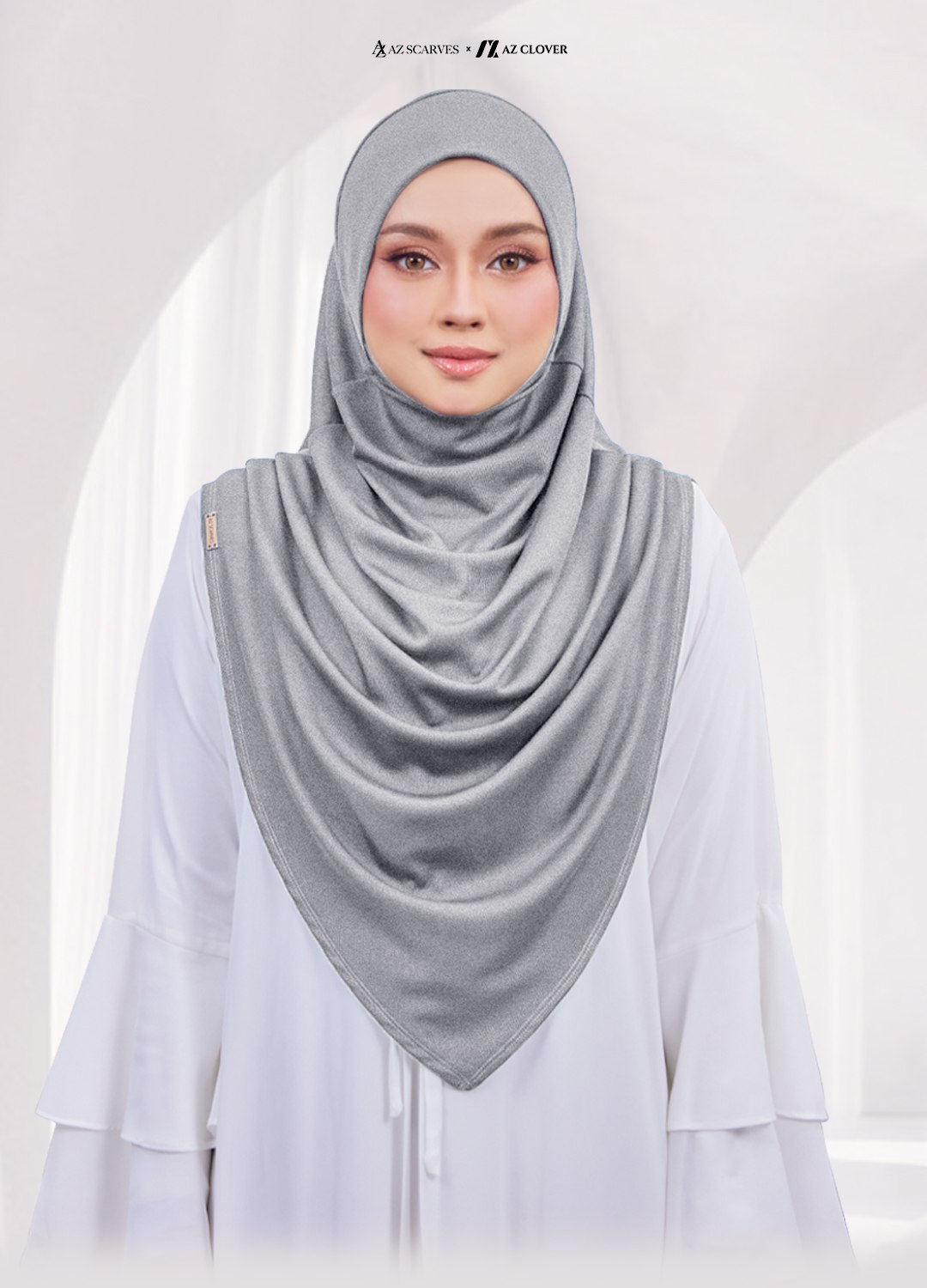 ELLARA KNITTED 18 EL RIB GREY