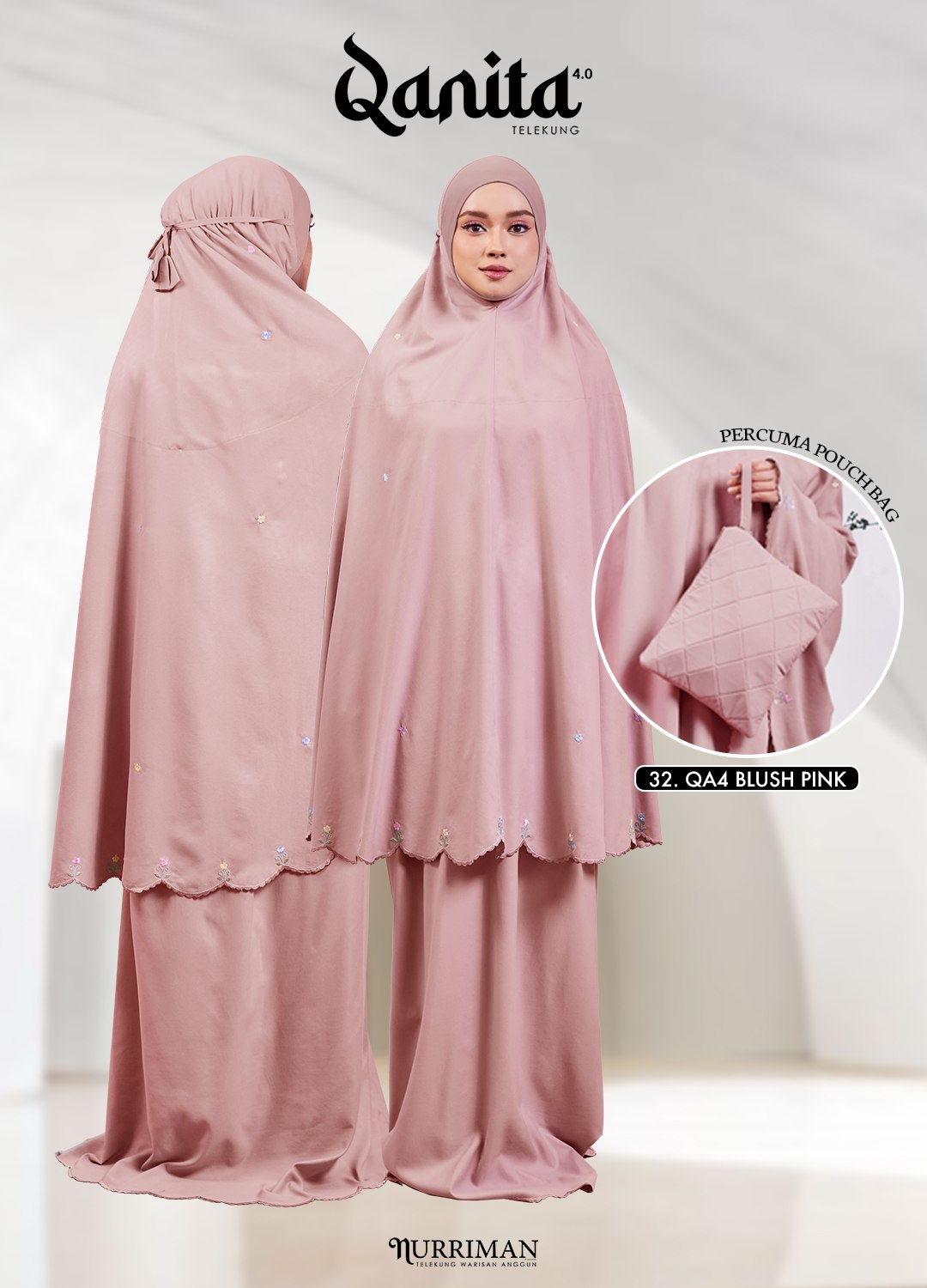 QANITA 4.0 - 32 QA4 BLUSH PINK