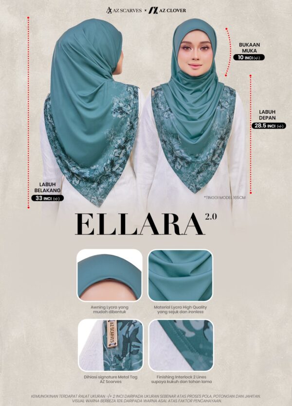 UKURAN SIZE ELLARA 2.0 UKURAN SIZE ELLARA 2.0