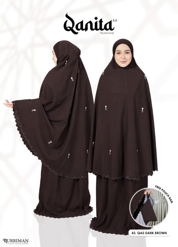43 QA5 DARK BROWN