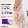 Tudung Shawl Camelia 31 Riau