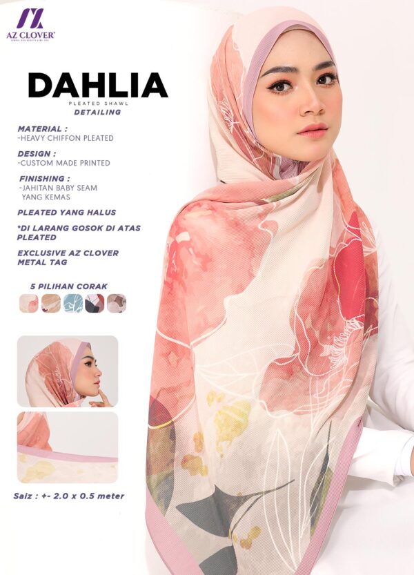 DAHLIA PLEATED 01 NURA DAHLIA PLEATED 01 NURA