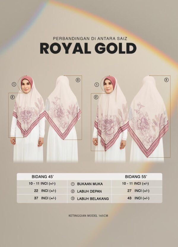 BAWAL ROYAL GOLD 170 AVA B55 BAWAL ROYAL GOLD 170 AVA B55