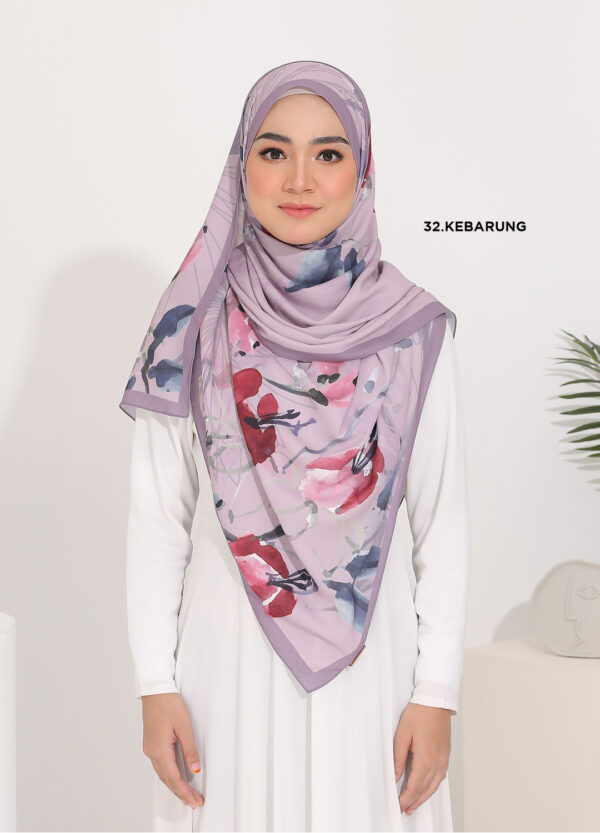 Tudung Shawl Camelia 32 Kebarung