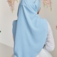 INSTANT SHAWL ZEHRA 02 OCEAN BLUE