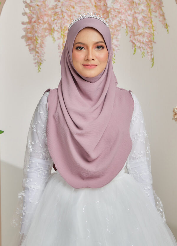 INSTANT SHAWL ZEHRA 03 LIGHT PURPLE