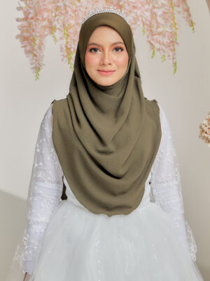 INSTANT SHAWL ZEHRA 08 OLIVE