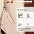 Tudung Khimar Raudhah 07 OFF WHITE