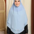 Tudung Khimar Raudhah 13 BLUESTONE