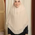 Tudung Khimar Raudhah 08 WHEAT