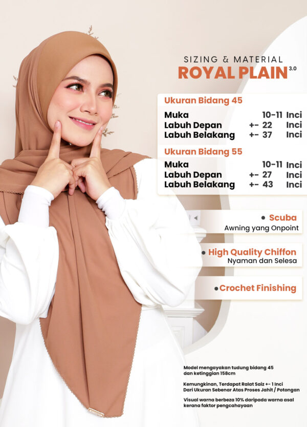 BAWAL ROYAL 36 LINEN B55 BAWAL ROYAL 36 LINEN B55