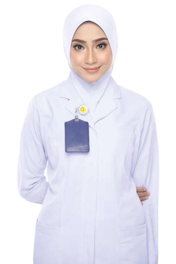 Tudung Uniform Nurse Plain (S)